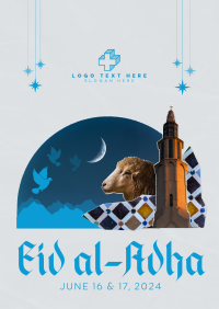 Collage Eid Al Adha Flyer Design