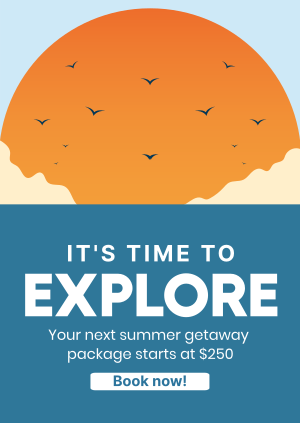 Summer Getaway Poster Image Preview
