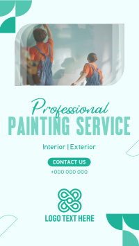 Professional Painting Service TikTok video Image Preview