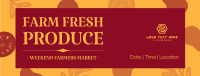 Farmers Market Produce Facebook cover Image Preview