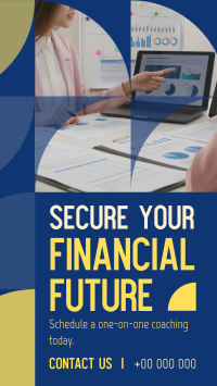 Financial Future Security Instagram Reel Image Preview