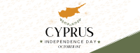 Cyrpus Independence Facebook cover Image Preview