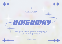 Generic Giveaway Y2k Postcard Image Preview