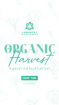 Organic Harvest Instagram reel Image Preview