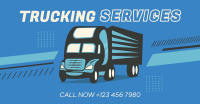 Truck Delivery Services Facebook ad Image Preview