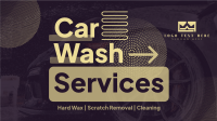 Unique Car Wash Service Facebook event cover Image Preview