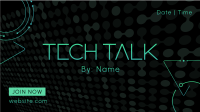 Digital Minimal Tech Facebook Event Cover Design