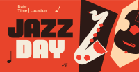 Jazz Instrumental Day Facebook Ad Design