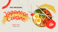 Original Japanese Cuisine Animation Image Preview