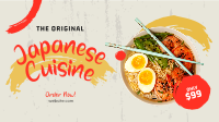 Original Japanese Cuisine Animation Preview