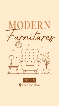 Classy Furnitures Facebook Story Design