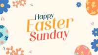 Flowery Easter Video Image Preview