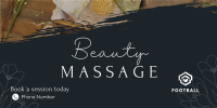 Beauty Massage Twitter post Image Preview