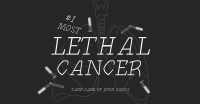 Lethal Lung Cancer Facebook Ad Preview