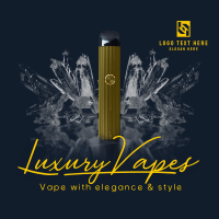 Luxury Vapes Linkedin Post Image Preview