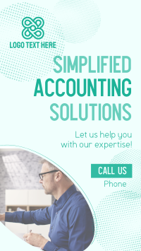 Accounting Solutions Expert Facebook story Image Preview