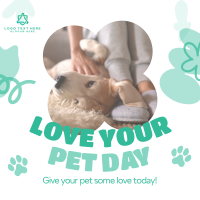 Pet Loving Day Instagram Post Design