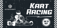 Retro Racing Twitter Post Image Preview