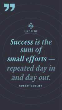 Business Success Quote Instagram Reel Image Preview