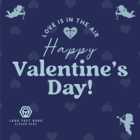 Valentines Cupid Instagram Post Design