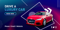 Luxury Car Rental Twitter post Image Preview