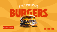 All Hale King Burger Facebook Event Cover Design