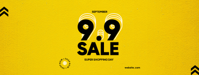 Super Shopping 9.9 Facebook cover Image Preview