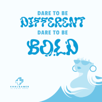 Dare To Be Bold Instagram post Image Preview