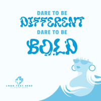 Dare To Be Bold Instagram Post Image Preview