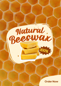 Pure Natural Beeswax Poster Image Preview