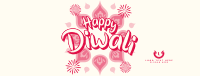 Diwali Festival Greeting Facebook Cover Design