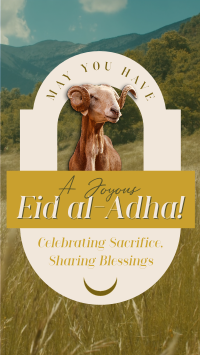 Greater Eid Ram Greeting Instagram Reel Design