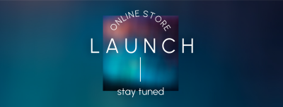 Online Store Launch Facebook cover Image Preview