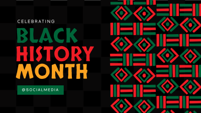 Black History Celebration Facebook event cover Image Preview