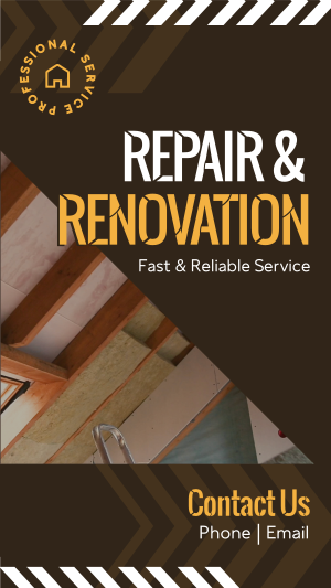 Repair & Renovation Instagram story Image Preview