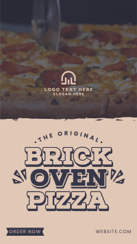 Fresh Oven Pizza Instagram Story Design