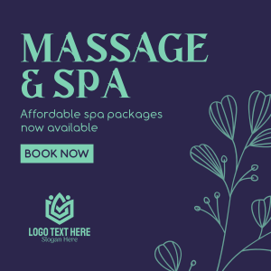 Special Massage Instagram post