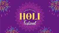 Happy Holi Facebook Event Cover Design