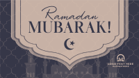 Ramadan Temple Greeting Video Image Preview