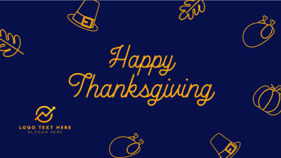 Fun Thanksgiving Facebook event cover Image Preview