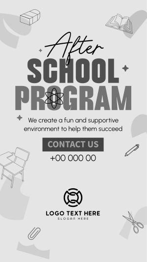 Tutoring School Service Instagram story Image Preview