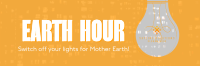 Earth Hour Light Bulb Twitter Header Image Preview