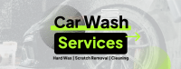 Unique Car Wash Service Facebook cover Image Preview