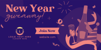 New Year Giveaway Twitter post Image Preview