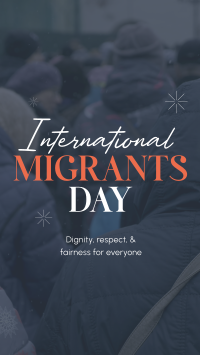 International Migrants Day Instagram Story Design