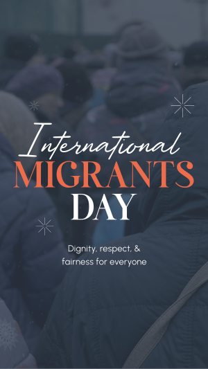 International Migrants Day Instagram story Image Preview