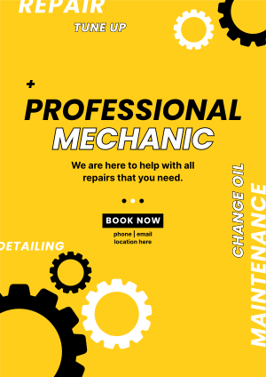 Need A Mechanic? Flyer Image Preview