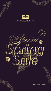 Special Spring Sale Instagram Story Design