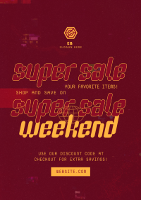 Super Sale Weekend Flyer Image Preview