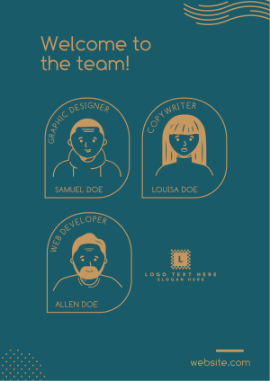 Welcome Team Flyer Image Preview